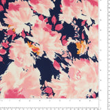 Printed Knit - HAYLEY - 016 - Navy