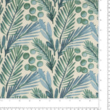 Tricot imprimé Modal - <ROSE> - 002 - Bleu