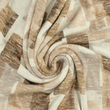 Tricot texturé imprimé - MANSFIELD - 002 - Tan