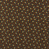 Blank - Coton imprimé - <NATURE'S SYMPHONY> - 008 - Noir