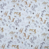 Northcott - Coton imprimé - <TWO BY TWO> - 003 - Glacier