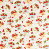 Henry Glass - Printed Cotton - BERRY BESTIES - 003 - Offwhite