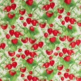 Henry Glass - Printed Cotton - BERRY BESTIES - 006 - Offwhite