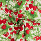Henry Glass - Printed Cotton - BERRY BESTIES - 006 - Offwhite