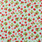 Henry Glass - Printed Cotton - BERRY BESTIES - 008 - Aqua