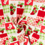 Henry Glass - Printed Cotton - BERRY BESTIES - 010 - Strawberry