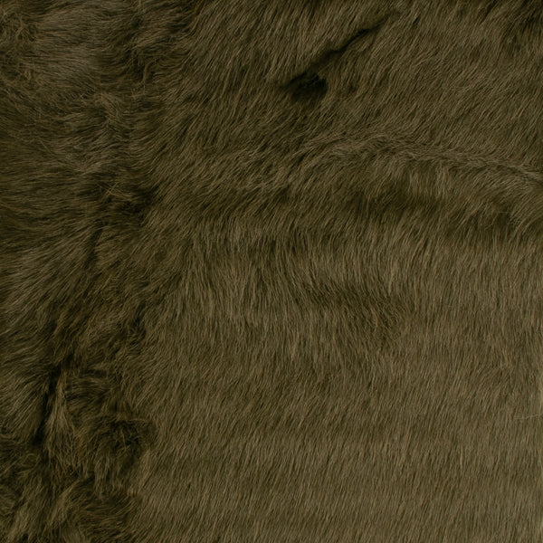 Luxury Faux Fur - Shaggy - Army green