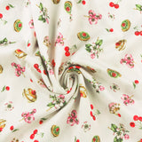 Stay dry digital printed PUL - 128 - White