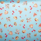 Stay dry printed PUL - Pancake - Blue