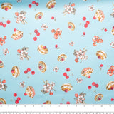 Stay dry printed PUL - Pancake - Blue