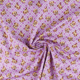 Stay dry digital printed PUL - 164 - Purple