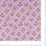 Stay dry digital printed PUL - 164 - Purple