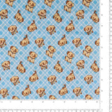 Stay dry digital printed PUL - 165 - Blue