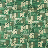 Stay dry digital printed PUL - 166 - Green