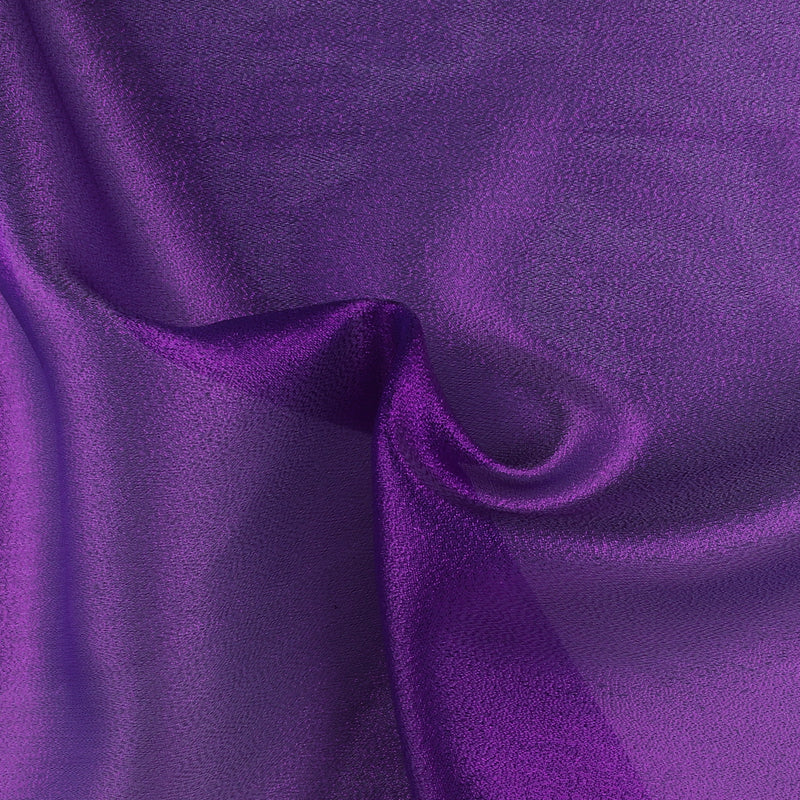 Metallic Crepe - Purple