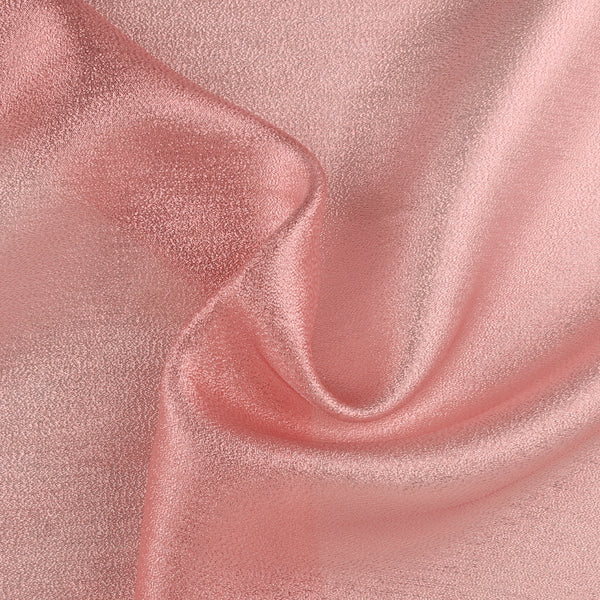 Metallic Crepe - Rose