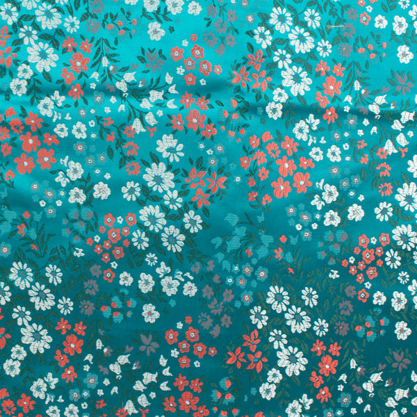 Chinese Brocade - 045 - Teal