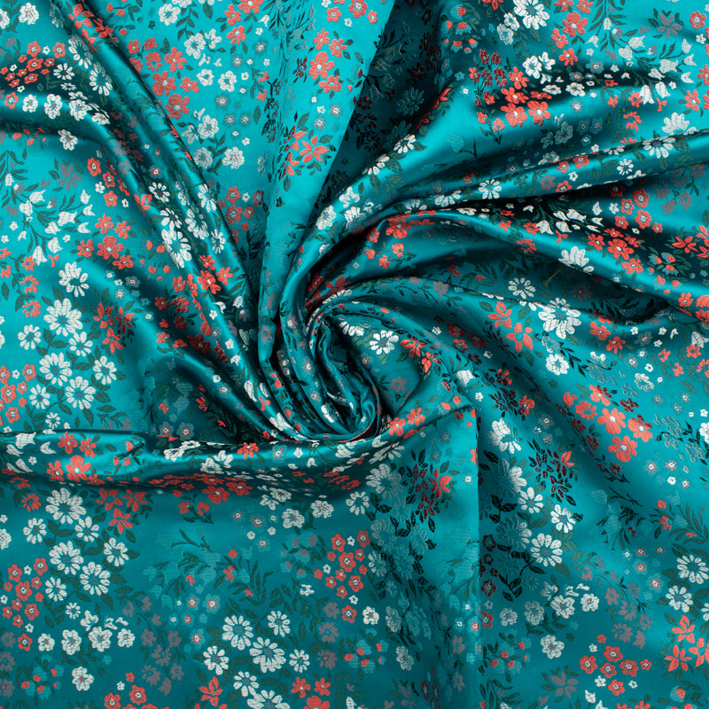 Chinese Brocade - 045 - Teal