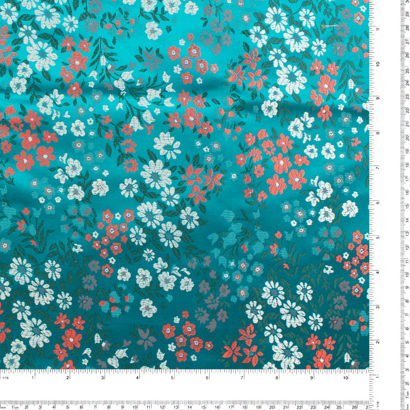 Chinese Brocade - 045 - Teal