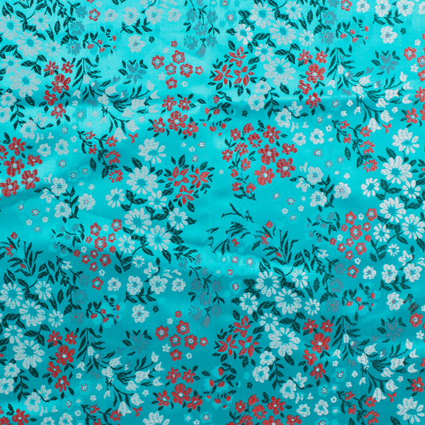 Chinese Brocade - 046 - Turquoise