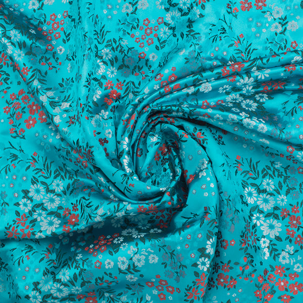 Chinese Brocade - 046 - Turquoise