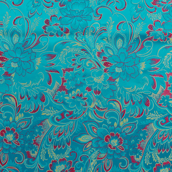 Brocart Chinois - 049 - Turquoise