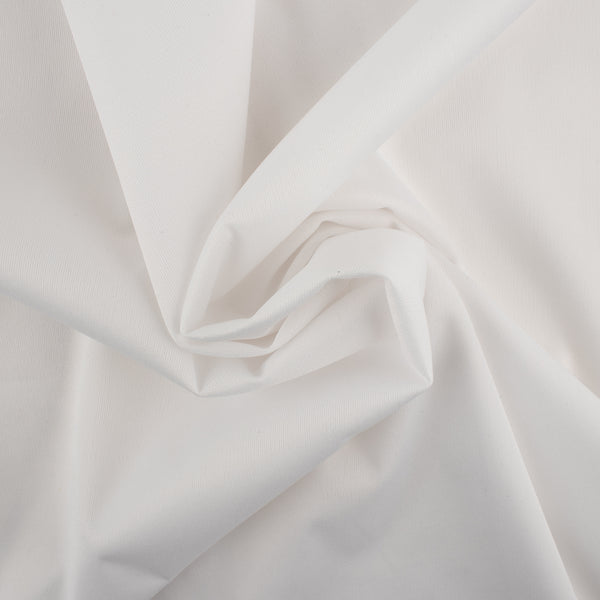 Tissu PUL à couche uni - Blanc