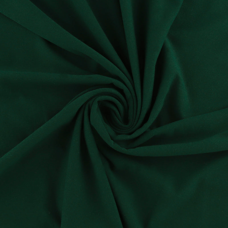 Tricot Coton Lycra RECYCLÉ - 008 - Vert Foncé