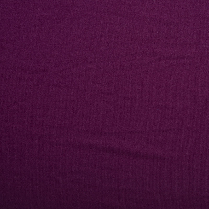 Double Brushed Spandex Knit - Eggplant