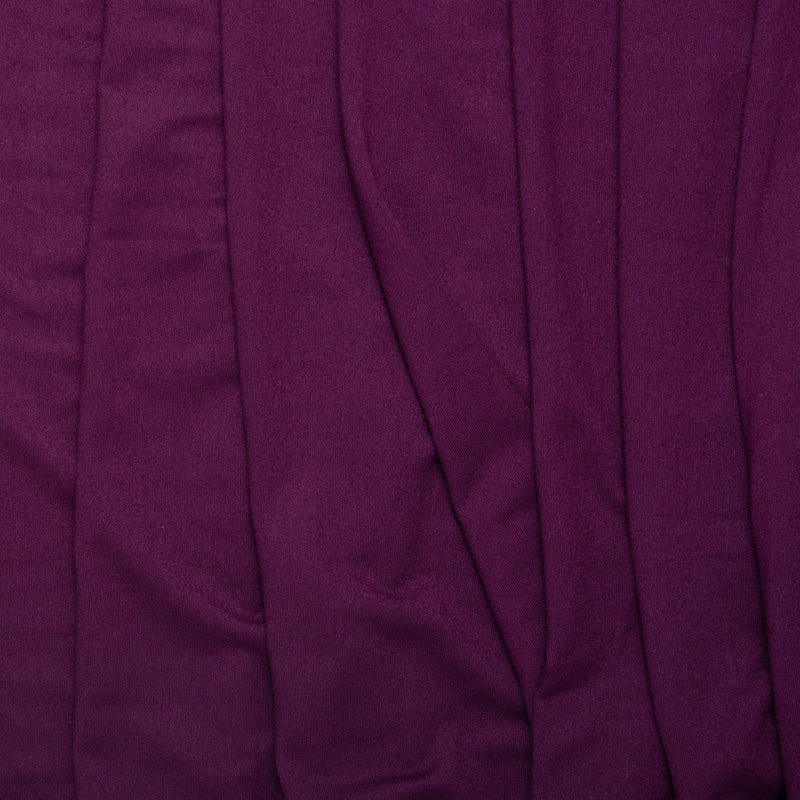 Double Brushed Spandex Knit - Eggplant