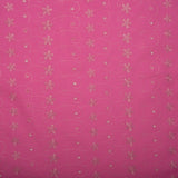 Scalloped Eyelet - Hot pink