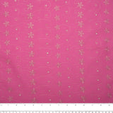 Scalloped Eyelet - Hot pink