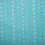 Scalloped Eyelet - Opal blue