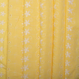 Scalloped Eyelet - Yellow