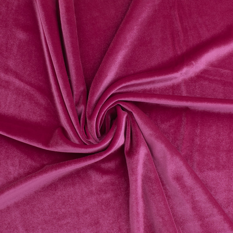 Stretch Velvet - Magenta