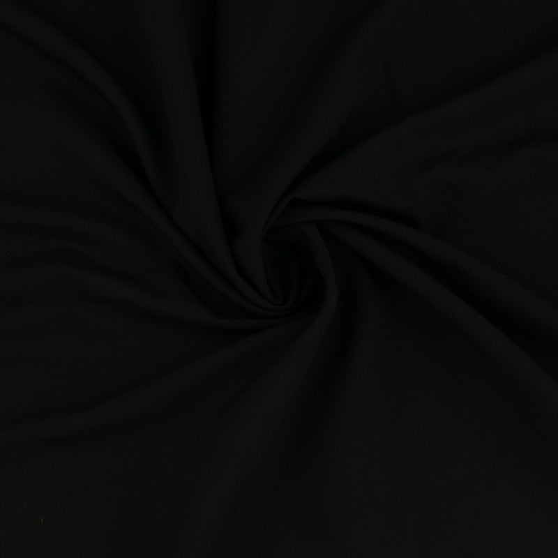 Tissu extensible pour costume - JACKIE - Noir