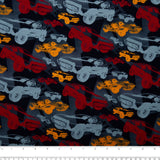 Printed Knit - FAST AND FURIOUS - Cars - Black / Red