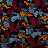 Printed Knit - FAST AND FURIOUS - Cars - Black / Red