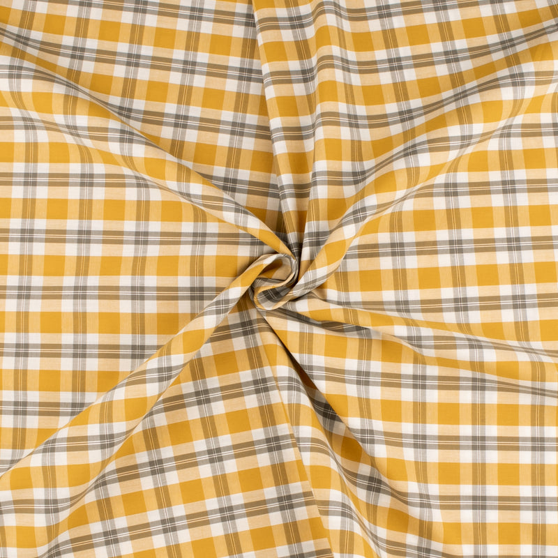 Men shirting - CHARLES - 003 - Mustard