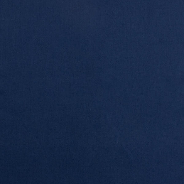 Wide Width Broadcloth - Light Navy