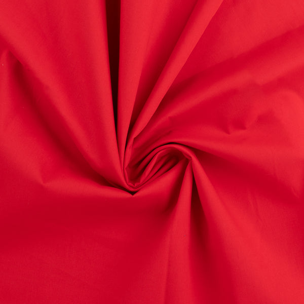 Wide Width Broadcloth - Red