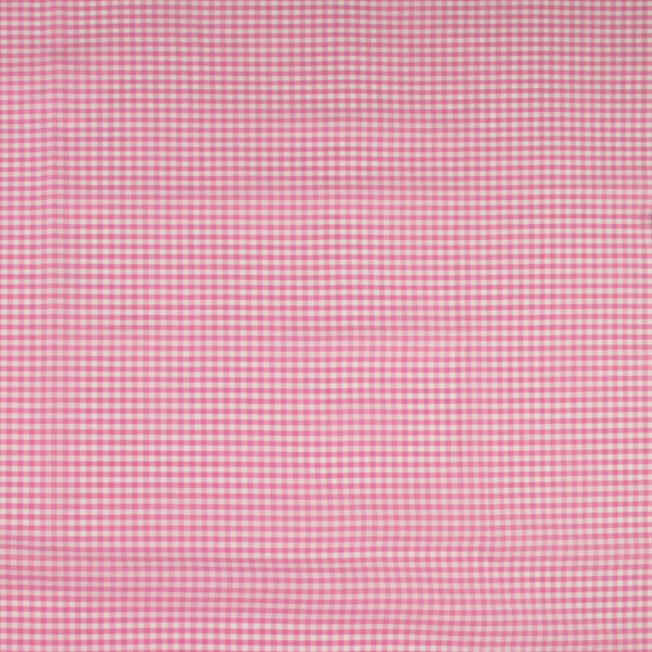 Gingham Check - Light Pink 1/8''