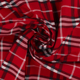 Flanellette Imprimée - CHELSEA - 001 - Rouge