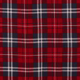Flanellette Imprimée - CHELSEA - 003 - Rouge et Marine