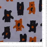 Printed Flannelette - CHELSEA - 009 - Lilac
