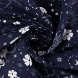 Printed Flannelette - CHELSEA - 012 - Dark Blue