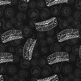 Printed Flannelette - CHELSEA - 015 - Black