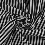 Printed Flannelette - CHELSEA - 016 - Grey & Black
