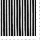 Printed Flannelette - CHELSEA - 016 - Grey & Black