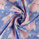 Printed Flannelette - CHELSEA - 018 - Periwinkle